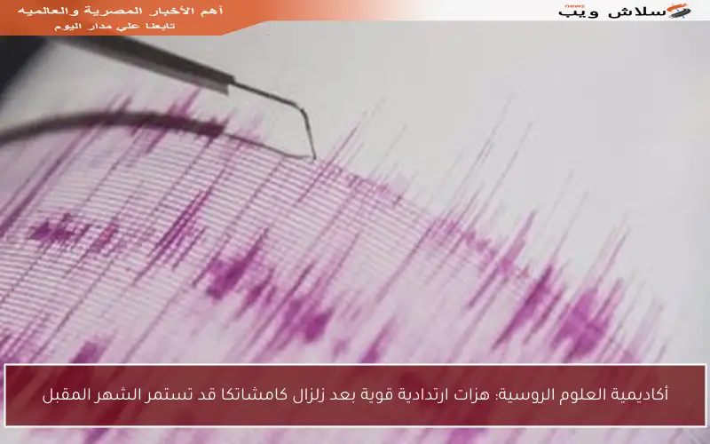 أكاديمية العلوم الروسية: هزات ارتدادية قوية بعد زلزال كامشاتكا قد تستمر الشهر المقبل