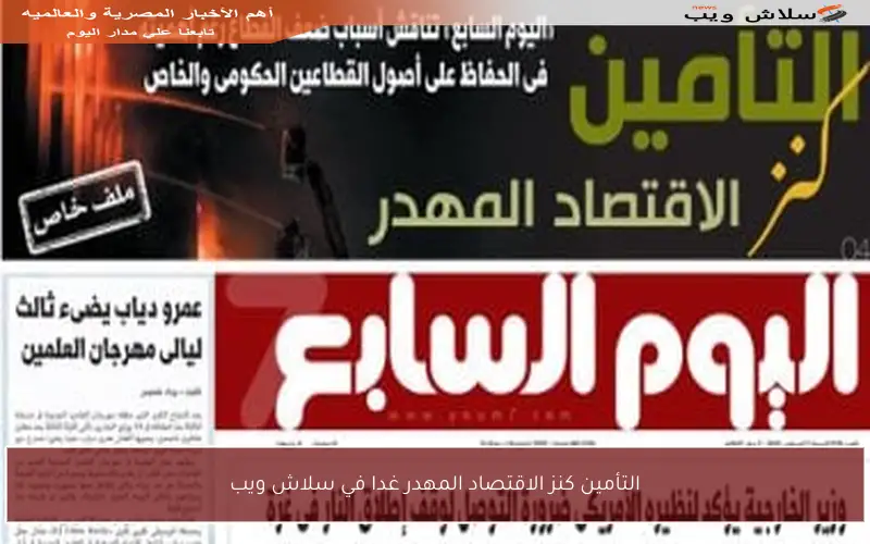 التأمين كنز الاقتصاد المهدر غدا في سلاش ويب