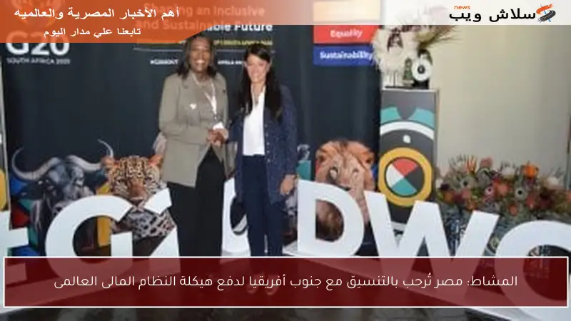 المشاط: مصر تُرحب بالتنسيق مع جنوب أفريقيا لدفع هيكلة النظام المالى العالمى