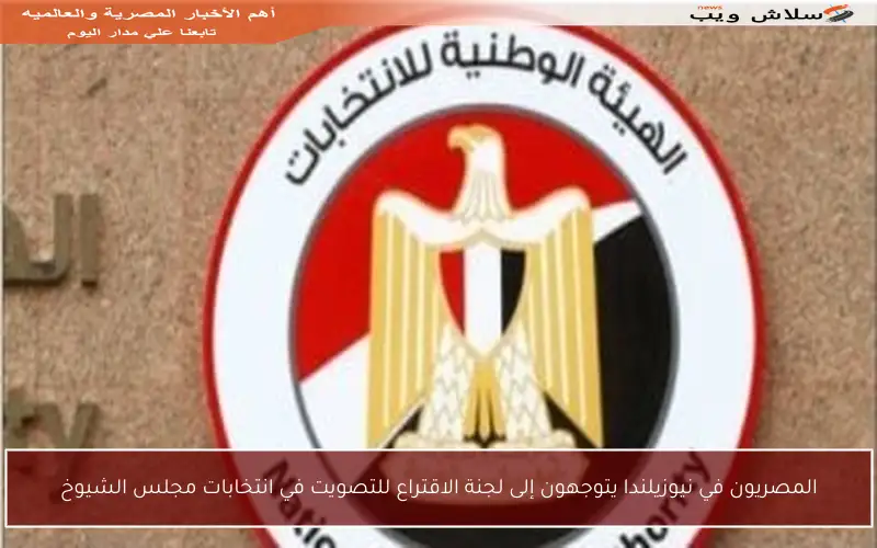 المصريون في نيوزيلندا يتوجهون إلى لجنة الاقتراع للتصويت في انتخابات مجلس الشيوخ