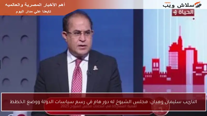 النائب سليمان وهدان: مجلس الشيوخ له دور هام في رسم سياسات الدولة ووضع الخطط