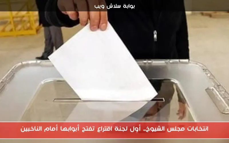 انتخابات مجلس الشيوخ.. أول لجنة اقتراع تفتح أبوابها أمام الناخبين