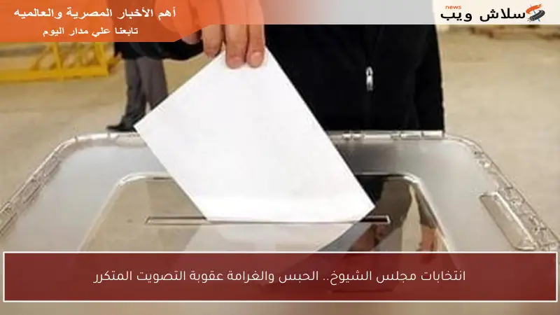 انتخابات مجلس الشيوخ.. الحبس والغرامة عقوبة التصويت المتكرر