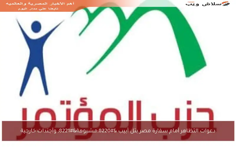 دعوات التظاهر أمام سفارة مصر بتل أبيب “مشبوهة” وأجندات خارجية