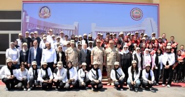 زيارة وزارة الشباب وطلبة الجامعات لمجمع الصناعات الهندسية من قبل القوات المسلحة