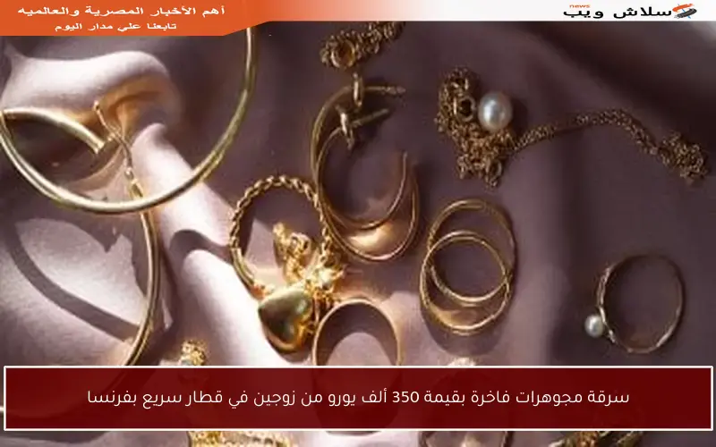 سرقة مجوهرات فاخرة بقيمة 350 ألف يورو من زوجين في قطار سريع بفرنسا