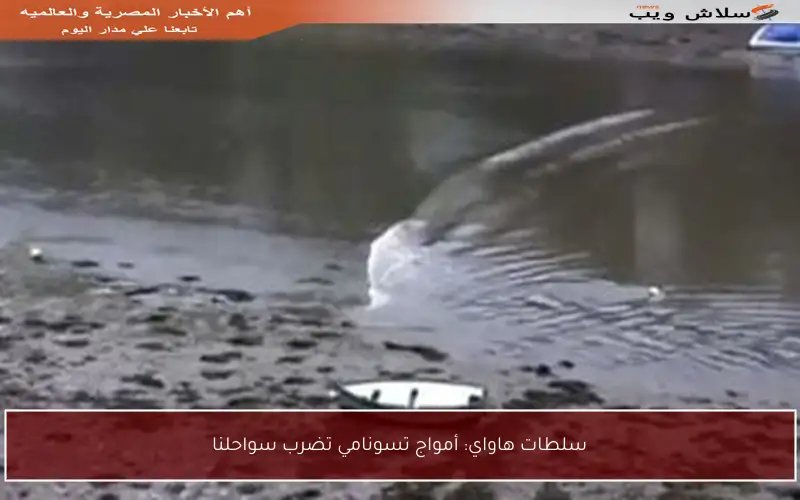سلطات هاواي: أمواج تسونامي تضرب سواحلنا