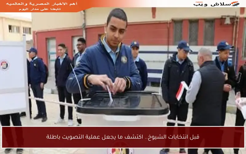 قبل انتخابات الشيوخ.. اكتشف ما يجعل عملية التصويت باطلة
