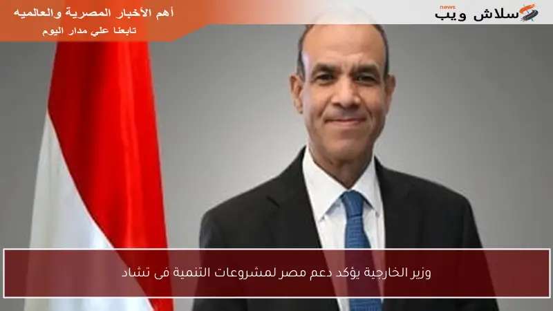 وزير الخارجية يؤكد دعم مصر لمشروعات التنمية فى تشاد