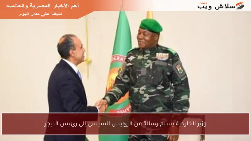 وزير الخارجية يسلم رسالة من الرئيس السيسى إلى رئيس النيجر