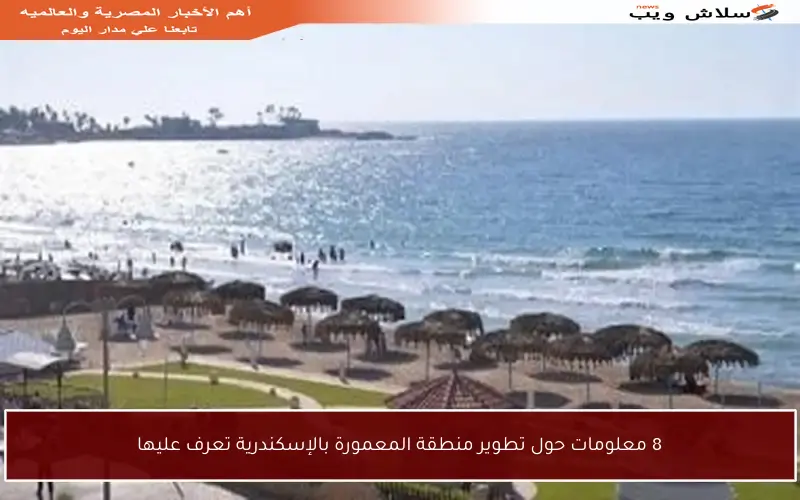 8 معلومات حول تطوير منطقة المعمورة بالإسكندرية تعرف عليها