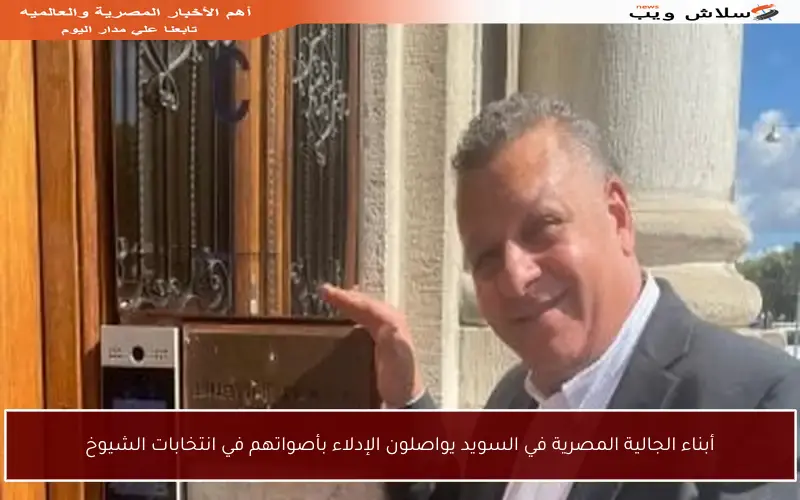 أبناء الجالية المصرية في السويد يواصلون الإدلاء بأصواتهم في انتخابات الشيوخ