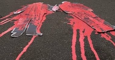 احتجاجات أمام القنصلية الأمريكية فى البرازيل تضامنا مع غزة