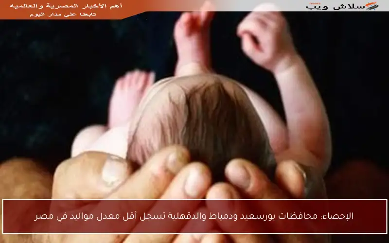الإحصاء: محافظات بورسعيد ودمياط والدقهلية تسجل أقل معدل مواليد في مصر