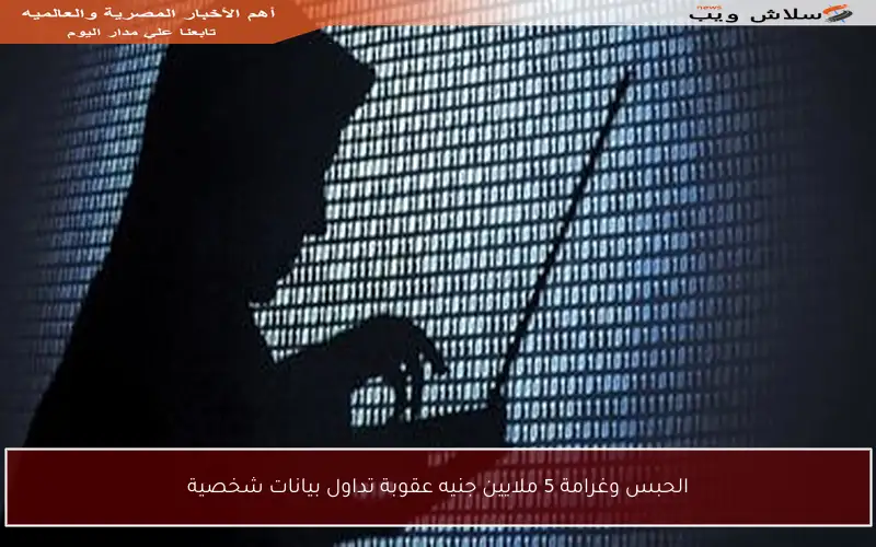 الحبس وغرامة 5 ملايين جنيه عقوبة تداول بيانات شخصية