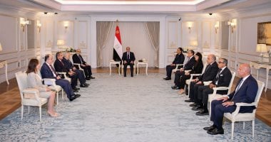 الرئيس السيسى يستقبل نواف سلام ويؤكد دعم مصر لاستعادة الاستقرار فى لبنان