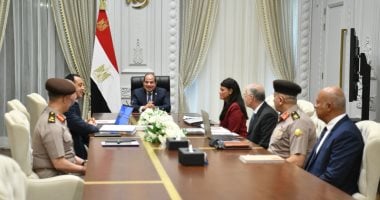 الرئيس السيسى يوجه لتعزيز الاعتماد على التكنولوجيا الحديثة والإدارة الذكية للمياه