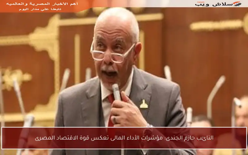 النائب حازم الجندى: مؤشرات الأداء المالى تعكس قوة الاقتصاد المصرى