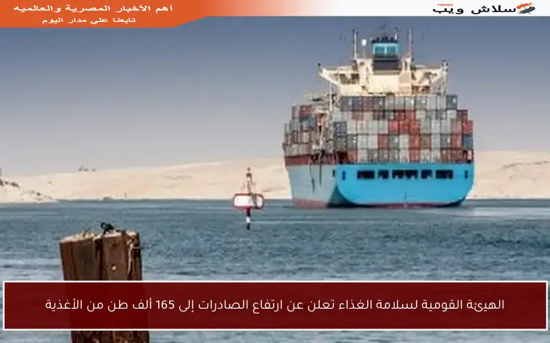 الهيئة القومية لسلامة الغذاء تعلن عن ارتفاع الصادرات إلى 165 ألف طن من الأغذية