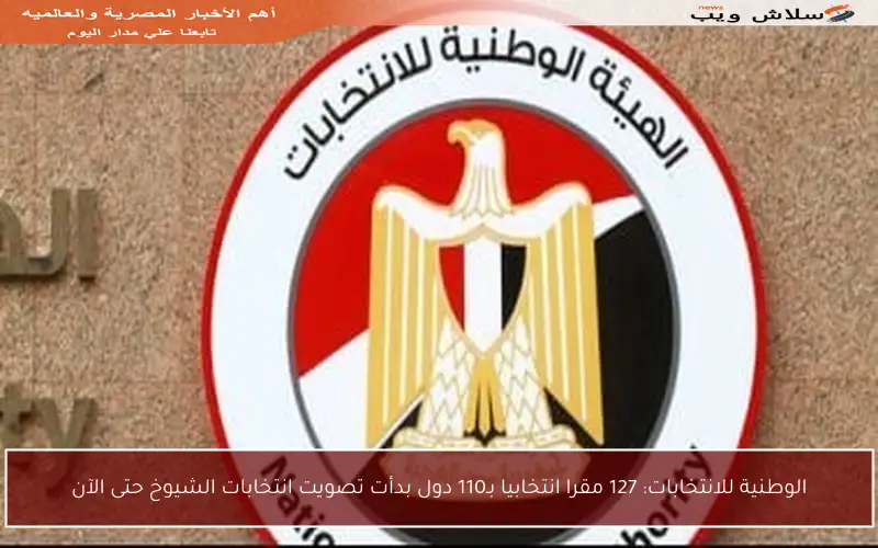 الوطنية للانتخابات: 127 مقرا انتخابيا بـ110 دول بدأت تصويت انتخابات الشيوخ حتى الآن