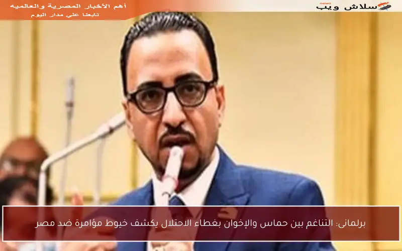 برلمانى: التناغم بين حماس والإخوان بغطاء الاحتلال يكشف خيوط مؤامرة ضد مصر