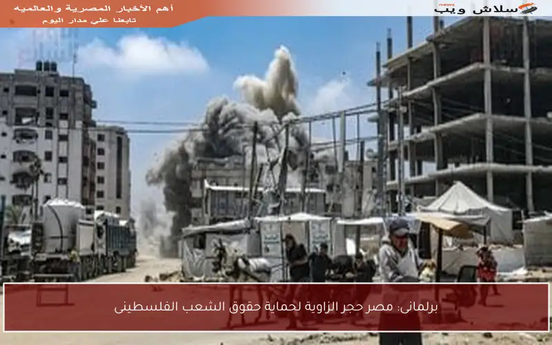 برلمانى: مصر حجر الزاوية لحماية حقوق الشعب الفلسطينى