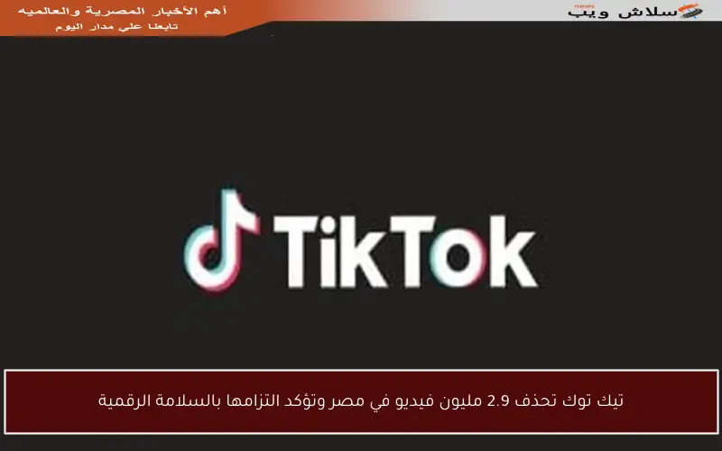 تيك توك تحذف 2.9 مليون فيديو في مصر وتؤكد التزامها بالسلامة الرقمية