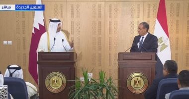 رئيس وزراء قطر: استثمارات بـ7.5 مليار دولار في مصر لتعزيز التعاون