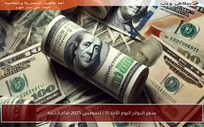 سعر الدولار اليوم الأحد 17 أغسطس 2025 أمام الجنيه