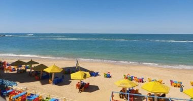 غلق شواطئ الإسكندرية بسبب ارتفاع الأمواج