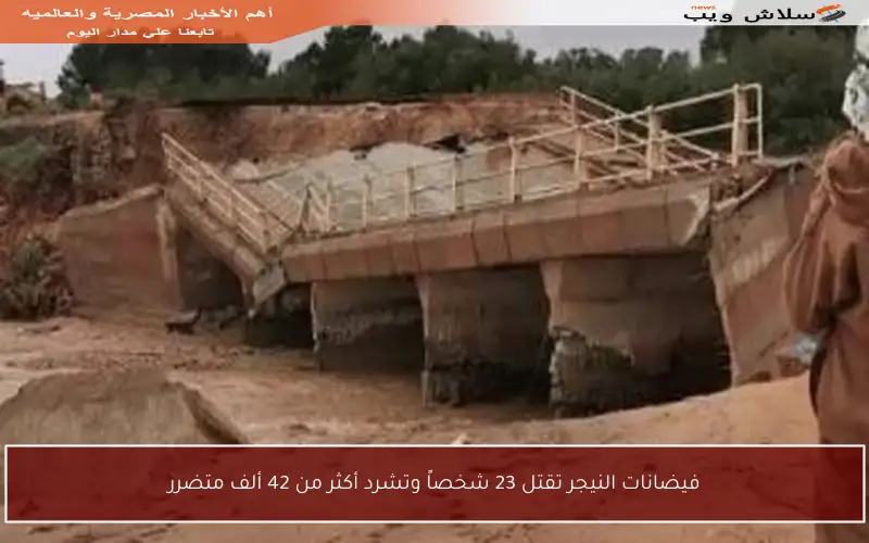 فيضانات النيجر تقتل 23 شخصاً وتشرد أكثر من 42 ألف متضرر