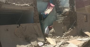 مصرع 3 وإصابة 4 فى انهيار منزل بقرية الشيخ مسعود بسوهاج