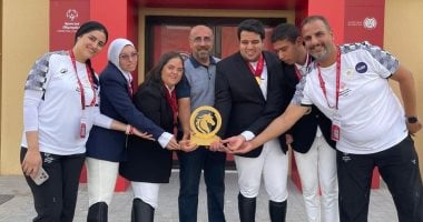 وزيرة التضامن تهنئ أبطال الأولمبياد بمسابقة الفروسية الإقليمية