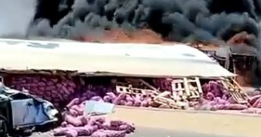 وفاة حالتين و18 إصابة خطيرة.. أسماء ضحايا حادث طريق مطروح